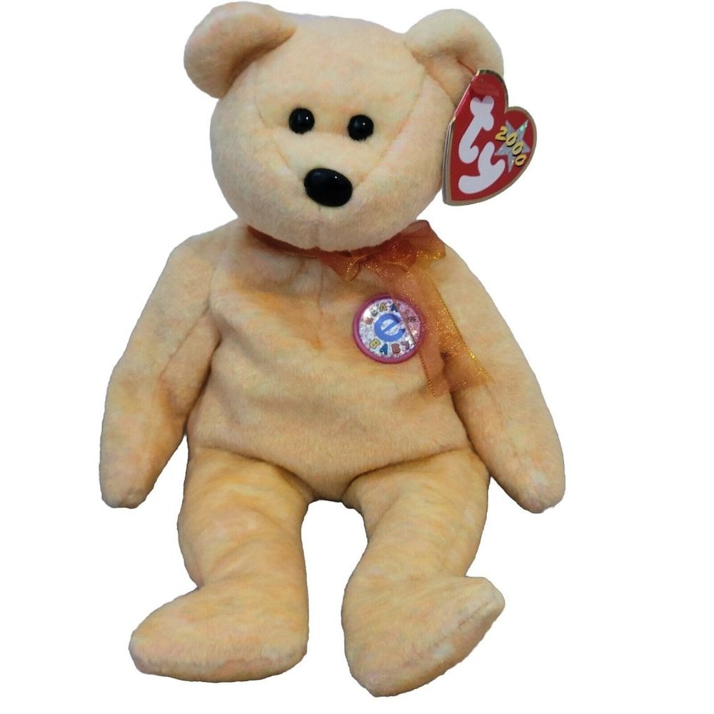 Ty Beanie Baby - SUNNY the e-Bear (8.5 Inch) MINT with MINT TAGS‎